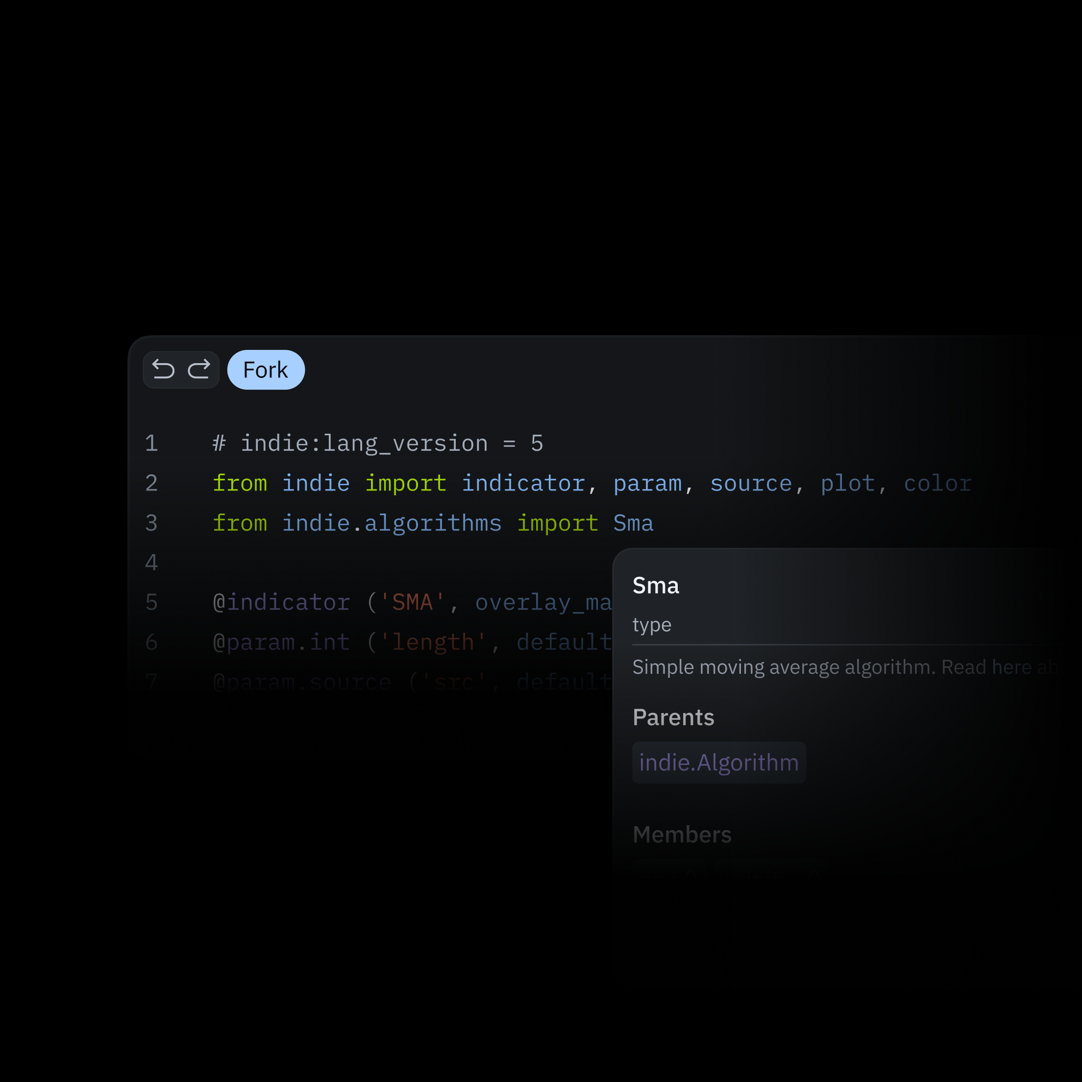 Integrated Code Editor